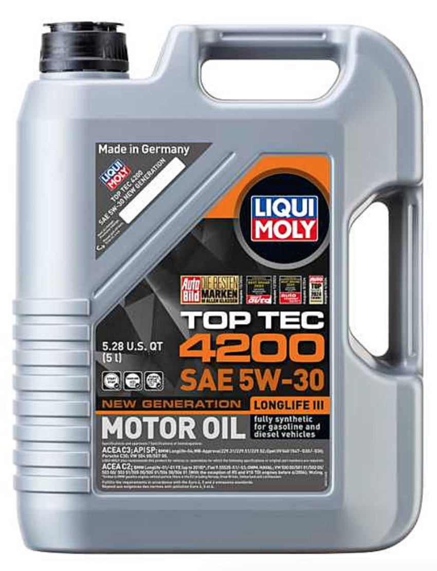Liqui Moly Top Tec 4200 SAE 5W-30 –1L, 5L, 20L